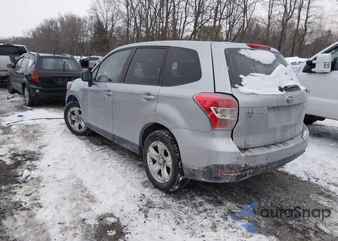 2015 Subaru Forester 2.5I from USA, damaged, VIN JF2SJAAC9FG463440